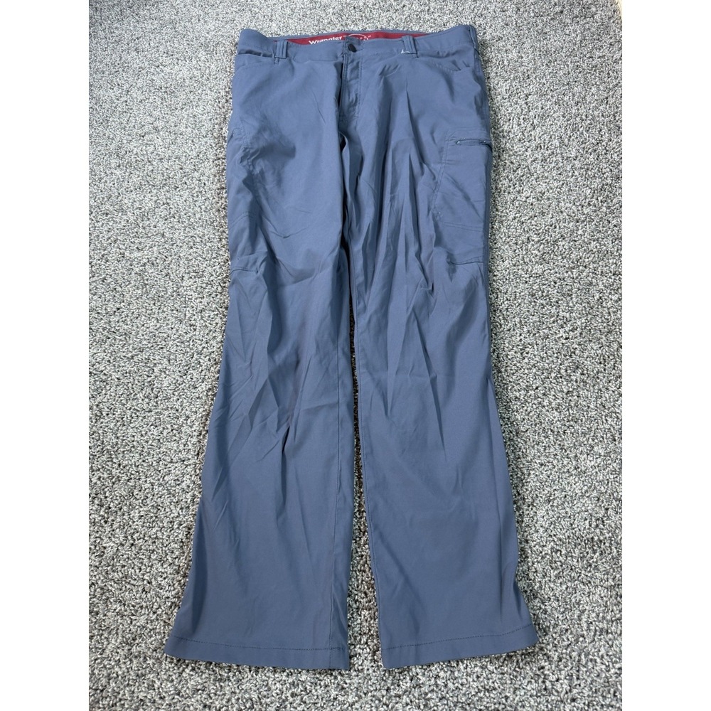 Wrangler All Terrain Cargo Pants Men's Size 38X32 Gray Workwear